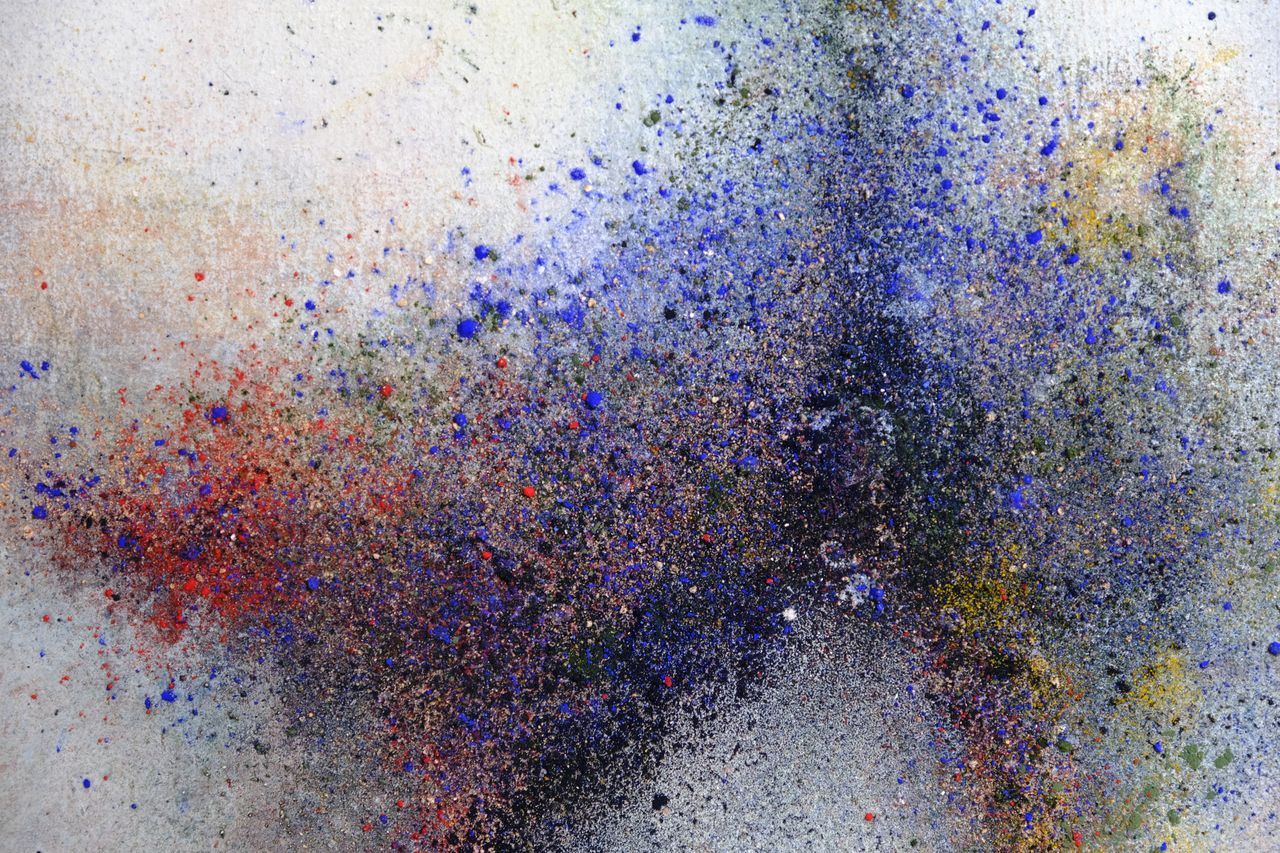 Sans titre - Technique mixte (acrylique, pigments) - 93 x 61 - 2019